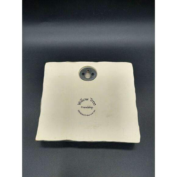 VTG Willow Tree Friendship Wall Plaque by Susan Lordi 2001 Two Friends Demdaco - Picture 6 of 8